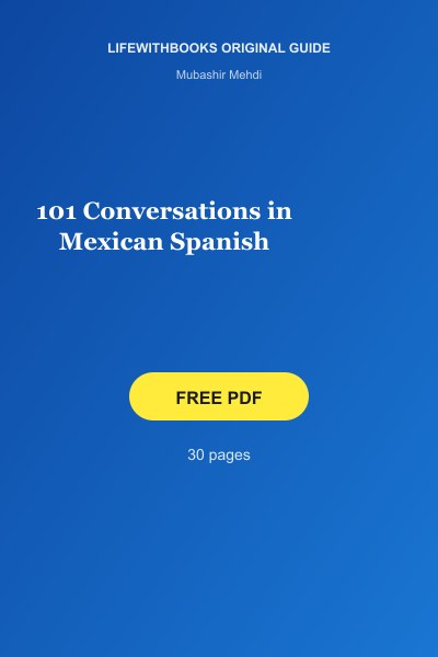 101 Conversations in Mexican Spanish cover