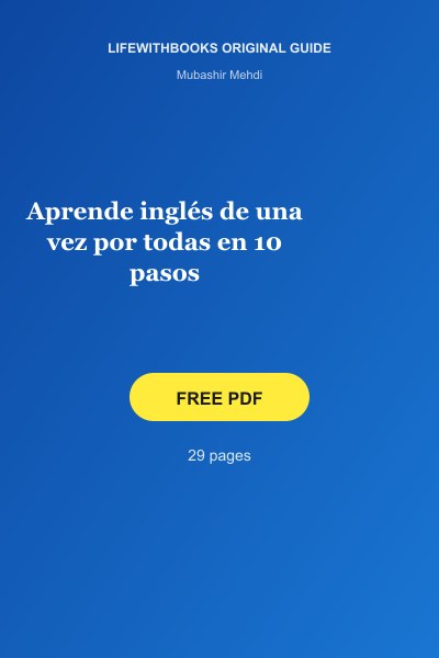 Aprende inglés de una vez por todas en 10 pasos cover