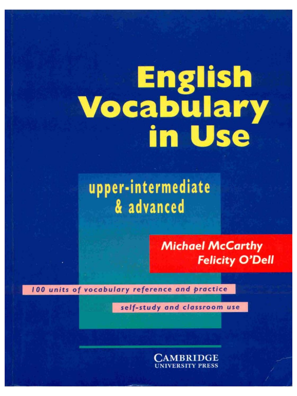 English Vocabulary in Use — Upper Intermediate cover
