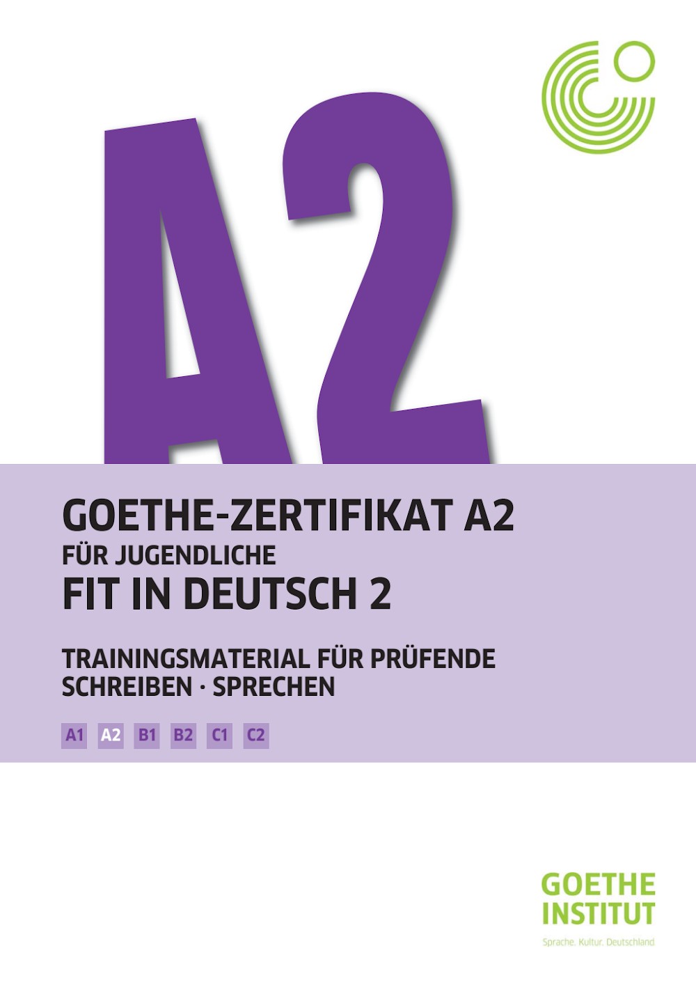 Goethe-Zertifikat A2 — Fit in Deutsch 2 für Jugendliche cover
