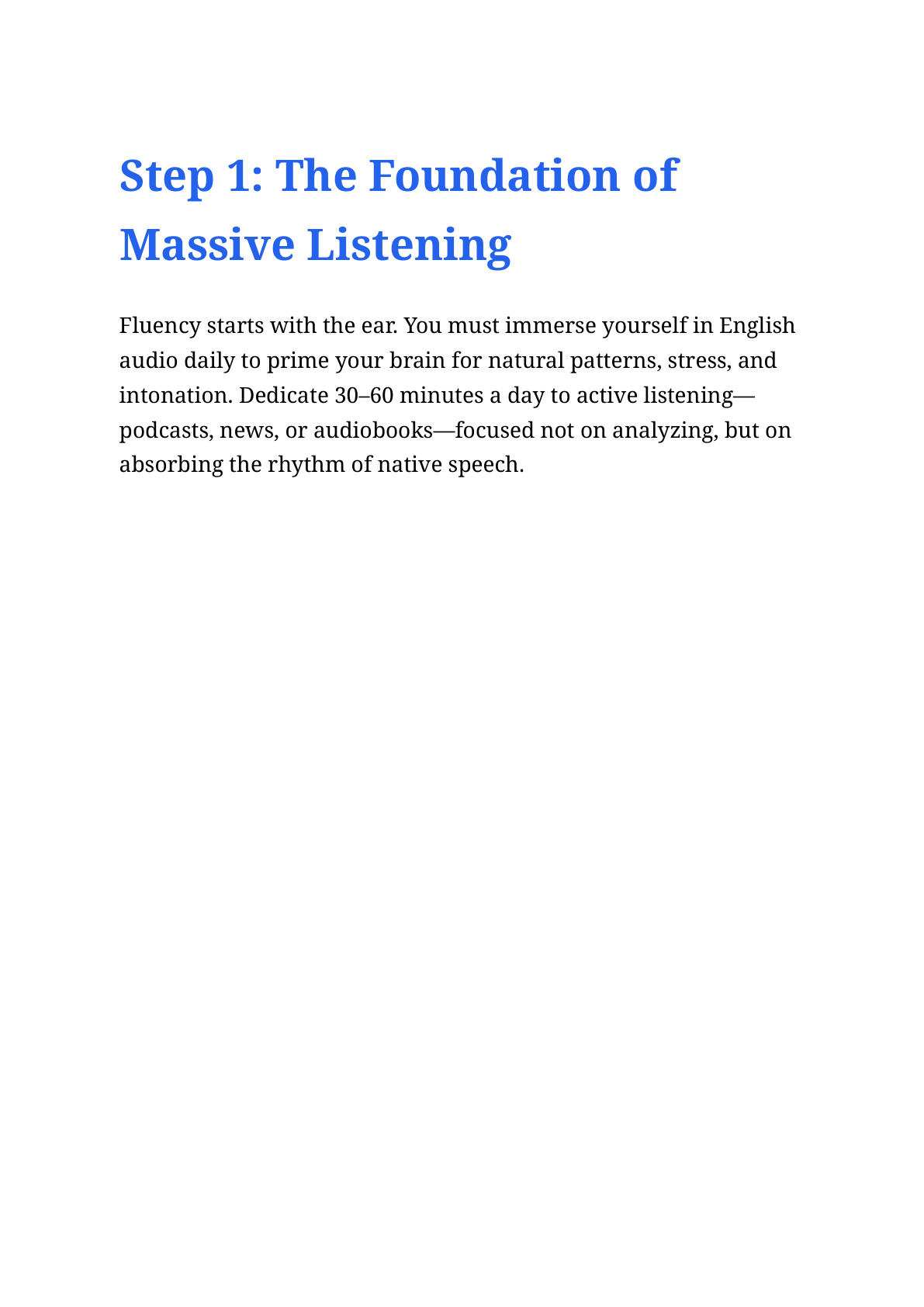 Learn How to Speak English Fluently — English Speaking Mastery in 7 Easy Steps cover